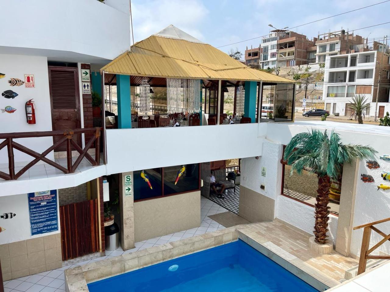 Hostal Ocean Pacifico Пунта-Негра Экстерьер фото