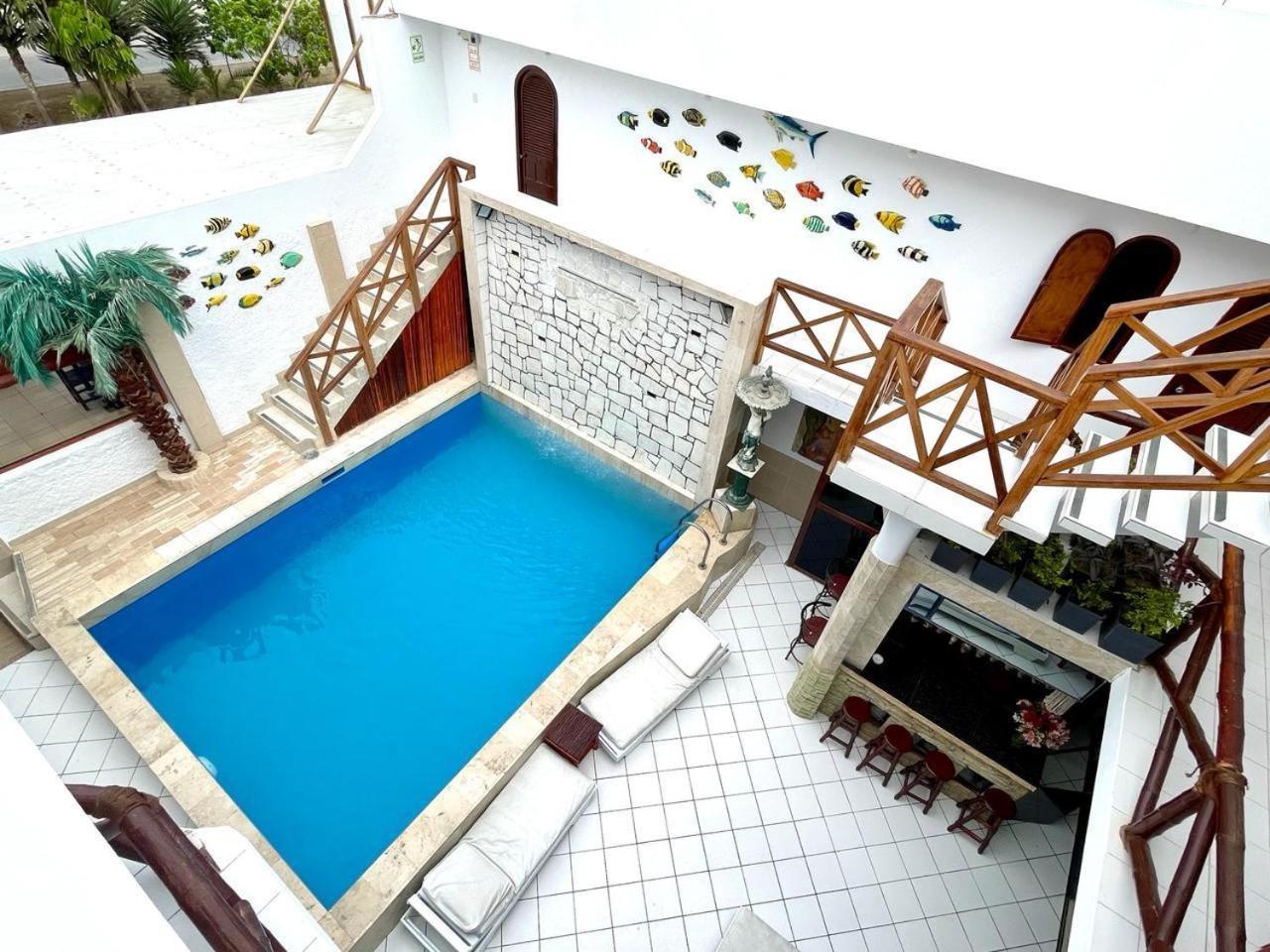 Hostal Ocean Pacifico Пунта-Негра Экстерьер фото