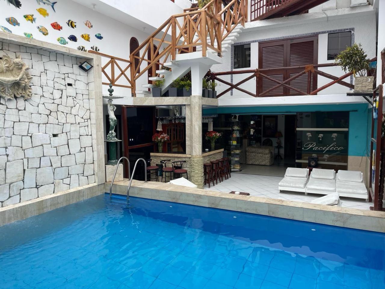 Hostal Ocean Pacifico Пунта-Негра Экстерьер фото