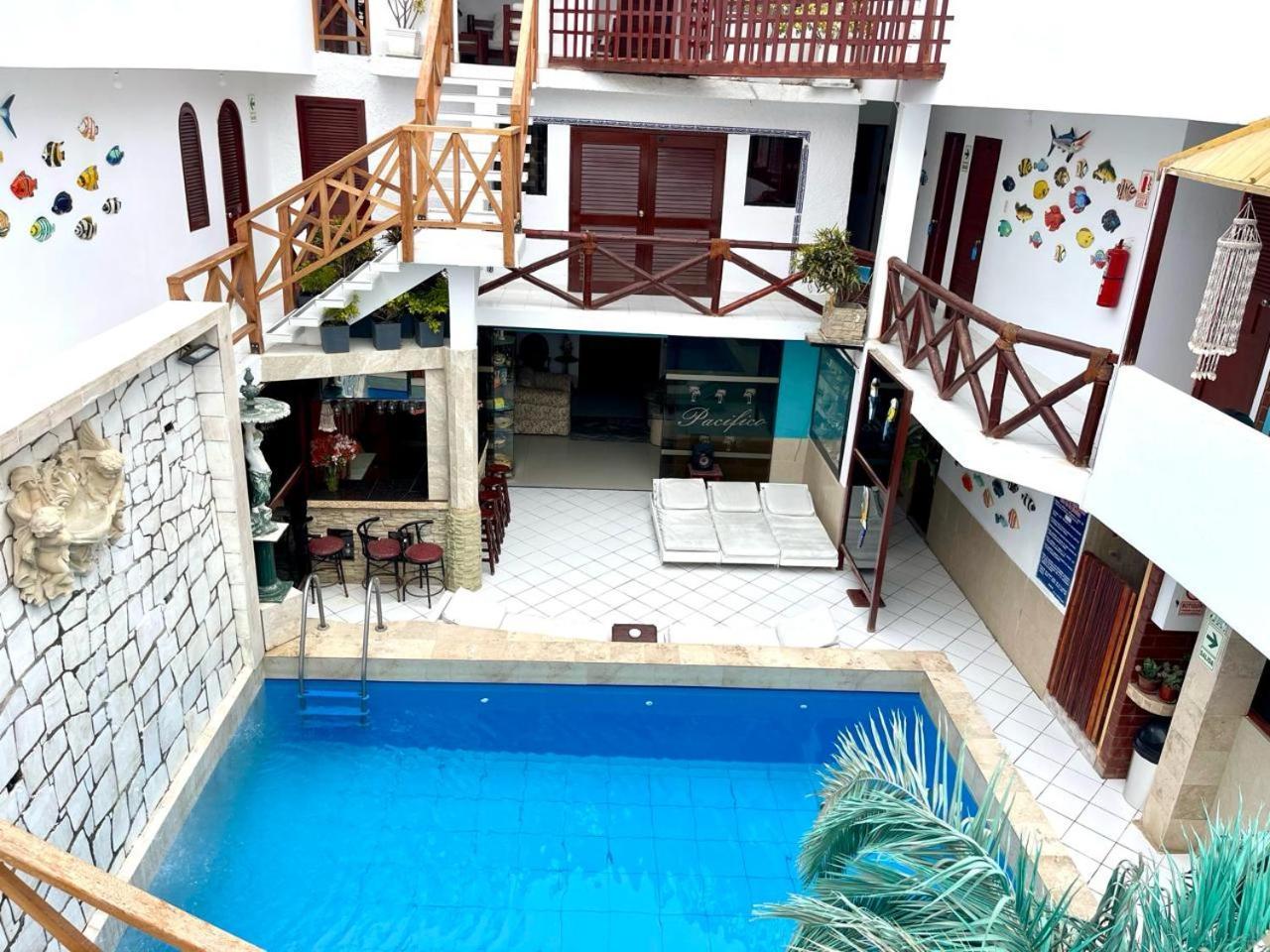 Hostal Ocean Pacifico Пунта-Негра Экстерьер фото